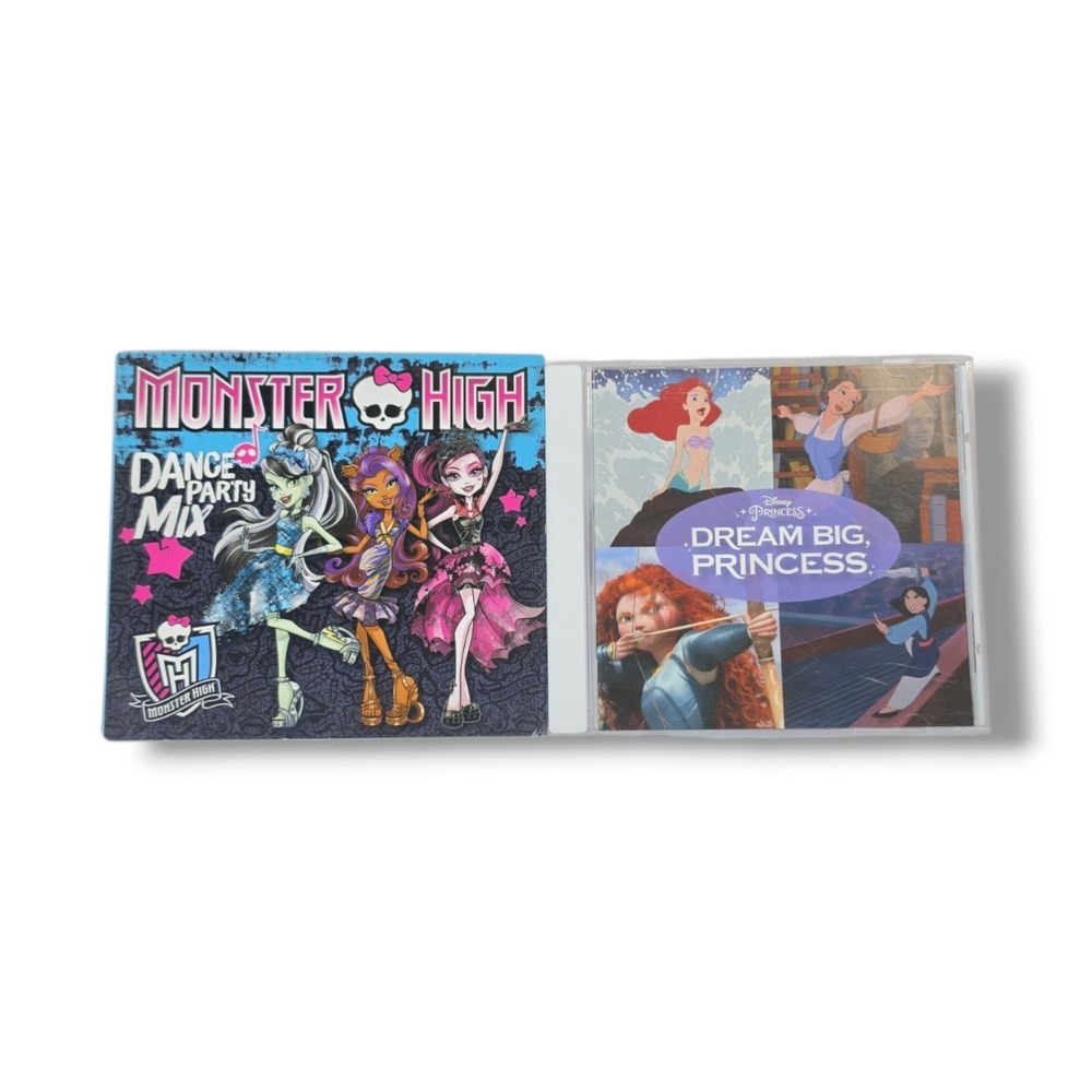 Monster High Dance Party & Disney Dream Big Princess CD